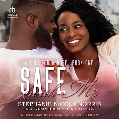 Safe With Me – omslag til lydbogen af Stephanie Nicole Norris