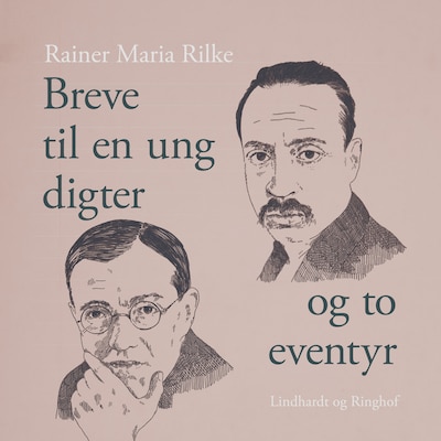 Breve til en ung digter og to eventyr – omslag til lydbogen af Rainer Maria Rilke