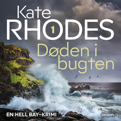 Døden i bugten – omslag til lydbogen af Kate Rhodes