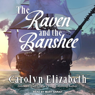 The Raven and the Banshee – omslag til lydbogen af Carolyn Elizabeth