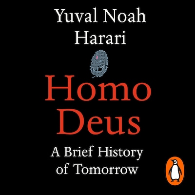 Homo Deus – omslag til lydbogen af Yuval Noah Harari