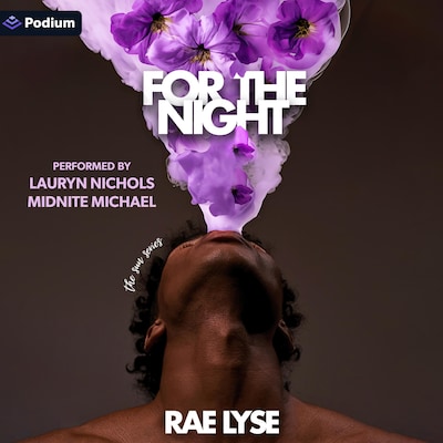 For the Night – omslag til lydbogen af Rae Lyse