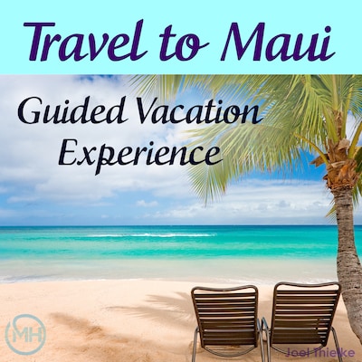 Travel to Maui - Guided Vacation Experience – omslag til lydbogen af Joel Thielke