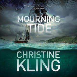 Mourning Tide – omslag till ljudboken av Christine Kling