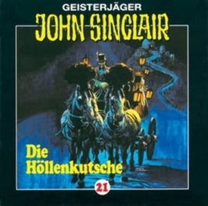 Die Höllenkutsche (John Sinclair 21) – okładka audiobooka, autor Jason Dark