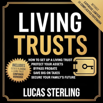 Living Trusts – omslag til lydbogen af Lucas Sterling