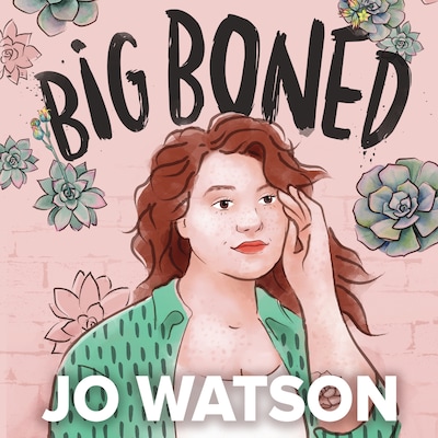 Big Boned – omslag til lydbogen af Jo Watson