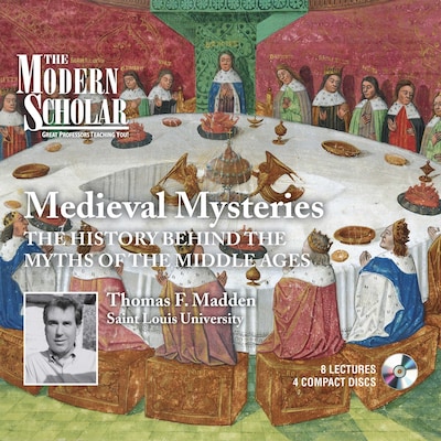 Medieval Mysteries – omslag til lydbogen af Thomas F. Madden