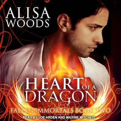 Heart of a Dragon – omslag til lydbogen af Alisa Woods