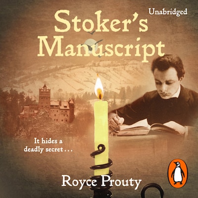 Stoker's Manuscript – omslag til lydbogen af Royce Prouty