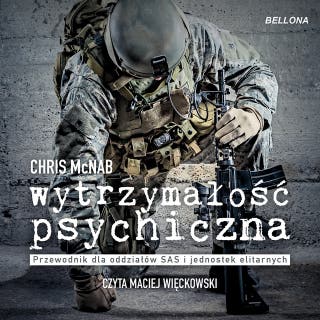 Wytrzymałość psychiczna – okładka audiobooka, autor Chris McNab