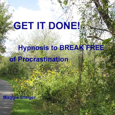 Get It Done - Hypnosis to Break Free of Procrastination (Unabridged) – omslag van het luisterboek van Maggie Staiger