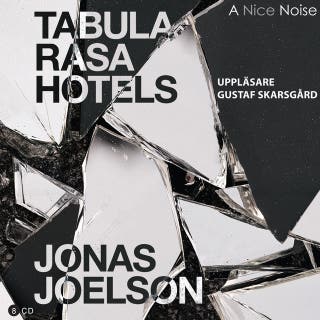Tabula Rasa Hotels – omslag till ljudboken av Jonas Joelson