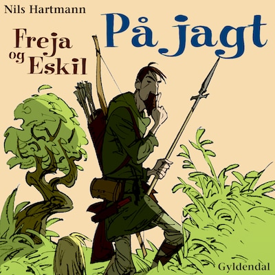 Freja og Eskil: På jagt – omslag til lydbogen af Nils Hartmann