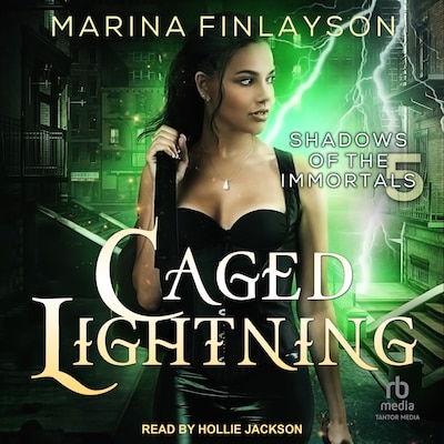 Caged Lightning – omslag til lydbogen af Marina Finlayson