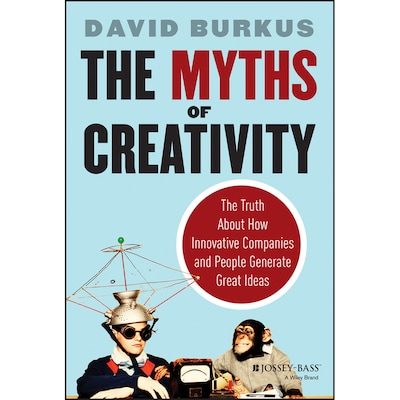 The Myths of Creativity – omslag til lydbogen af David Burkus