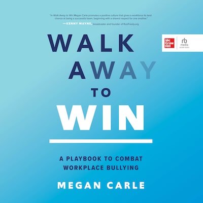 Walk Away to Win – omslag til lydbogen af Megan Carle