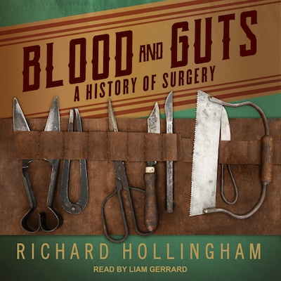 Blood and Guts – omslag til lydbogen af Richard Hollingham