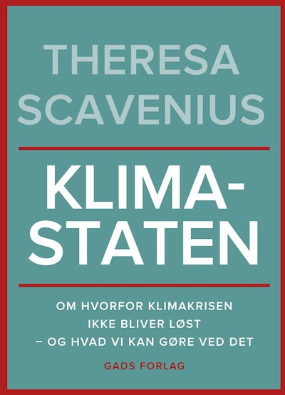 Klimastaten – omslag til lydbogen af Theresa Scavenius