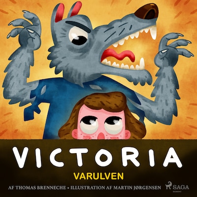 Victoria (7) - Varulven – omslag til lydbogen af Thomas Banke Brenneche