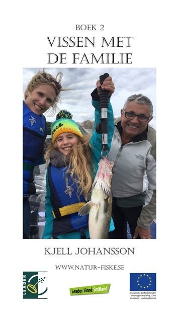 Vissen met de familie – omslag van het luisterboek van Kjell Johansson