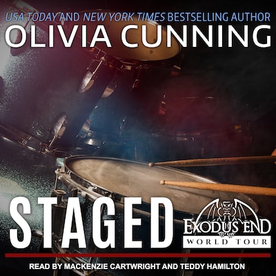 Staged – omslag til lydbogen af Olivia Cunning