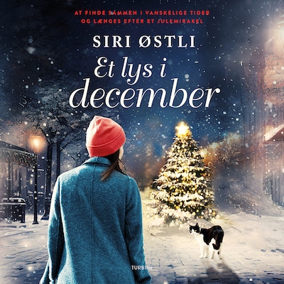 Et lys i december – omslag til lydbogen af Siri Østli