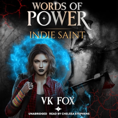Indie Saint – omslag til lydbogen af VK Fox