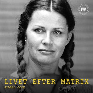 Livet efter Matrix – omslag till ljudboken av Sidsel Cook