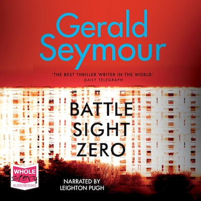 Battle Sight Zero – omslag til lydbogen af Gerald Seymour