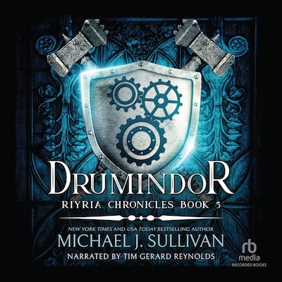 Drumindor – omslag til lydbogen af Michael J. Sullivan