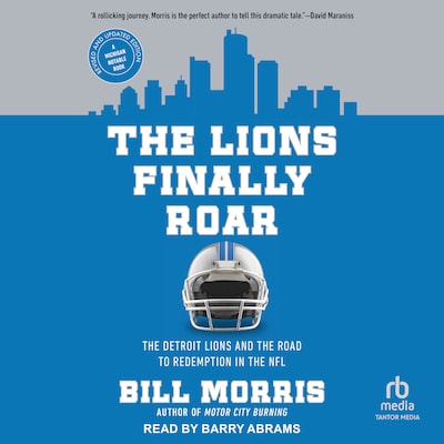 The Lions Finally Roar – omslag til lydbogen af Bill Morris