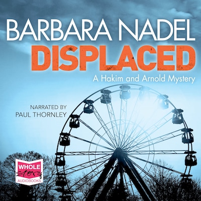 Displaced – omslag til lydbogen af Barbara Nadel