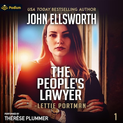 The People's Lawyer – omslag til lydbogen af John Ellsworth