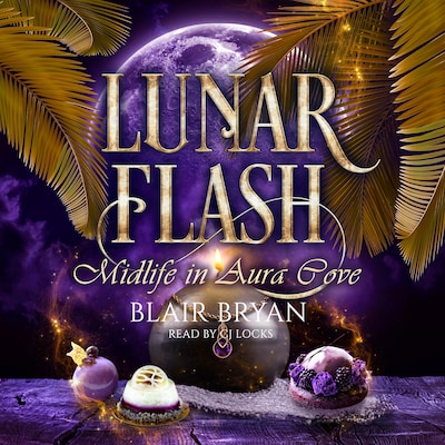 Lunar Flash – omslag til lydbogen af Blair Bryan