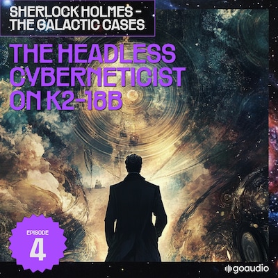The Headless Cyberneticist on K2-18B (Sherlock Holmes - The Galactic Cases, Episode 4) – omslag til lydbogen af Arthur Conan Doyle, S. Pomej