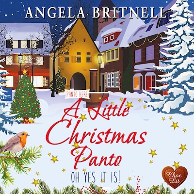 A Little Christmas Panto – omslag til lydbogen af Angela Britnell