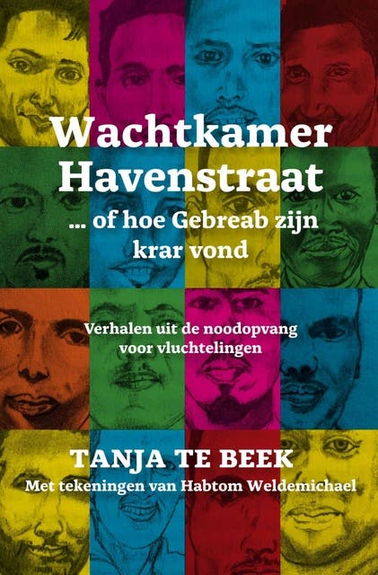 Wachtkamer Havenstraat... of hoe de Gebreab zijn krar vond: verhalen uit de noodopvang voor vluchtelingen – omslag van het luisterboek van Tanja te Beek