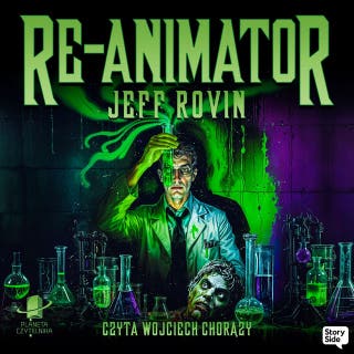Re-Animator – okładka audiobooka, autor H.P. Lovecraft, Herbert West