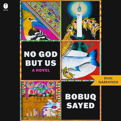 No God but Us – omslag til lydbogen af Bobuq Sayed