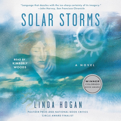 Solar Storms – omslag til lydbogen af Linda Hogan