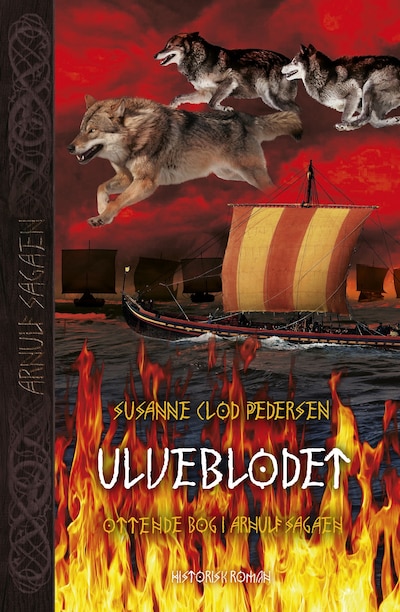 Ulveblodet – omslag til lydbogen af Susanne Clod Pedersen