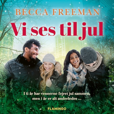 Vi ses til jul – omslag til lydbogen af Becca Freeman