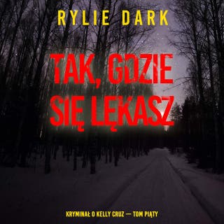 Tak, gdzie się lękasz (Kryminał o Kelly Cruz — Tom piąty) – okładka audiobooka, autor Rylie Dark