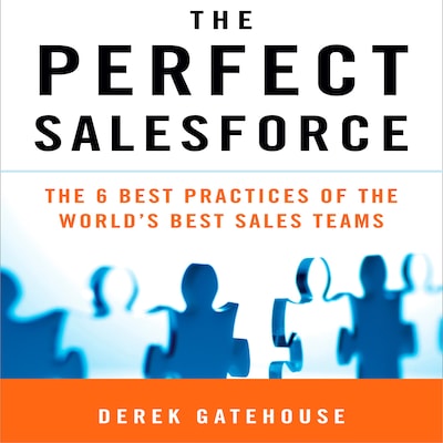 The Perfect SalesForce – omslag til lydbogen af Derek Gatehouse