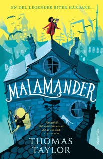Malamander – omslag till ljudboken av Thomas Taylor