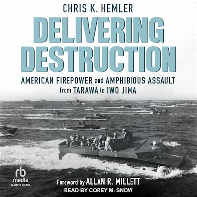 Delivering Destruction – omslag til lydbogen af Chris K. Hemler