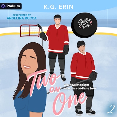 Two on One – omslag til lydbogen af K.G. Erin