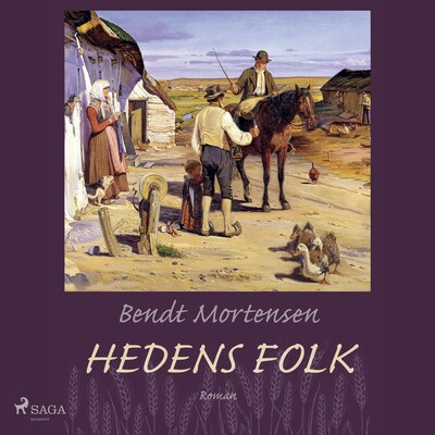 Hedens folk – omslag til lydbogen af Bendt Mortensen