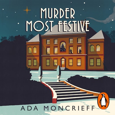 Murder Most Festive – omslag til lydbogen af Ada Moncrieff